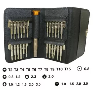 25 in 1 Magnetic Screwdriver Set Precision Repair Tool Kits for PC Watch Camera - Picture 1 of 8