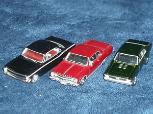 #4 SET OF 3 ERTL 1965 CHEVELLE 1967 & 1969 CHEVY NOVA 1/64 JOHNNY LIGHTNING M2 - Picture 1 of 13