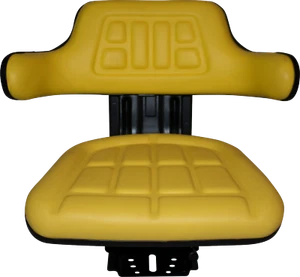Gelbe Trac Sitze Traktor Federsitz passend für John Deere 655 855 1435 6800 - Bild 1 von 11