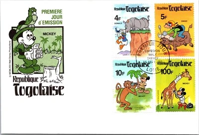 Togo FDC 1980 - Christmas Cover "Mickey" - Lome - F65009 - Image 1 of 2