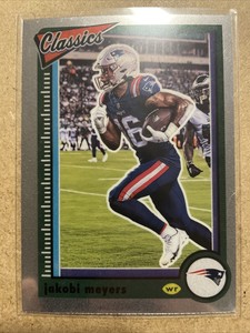 2022 Panini Classics Silver Jakobi Meyers # 69 New England Patriots Pats