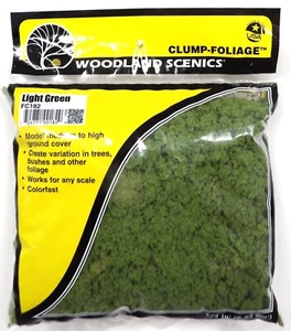 Woodland Scenics FC182 Clump-Foliage Light Green Large Bag 173in - Picture 1 of 2