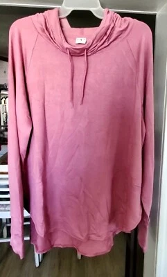ATHLETIC WORKS WOMENS Hooded SWEATSHIRT SZ XXL (20) Choose Pink Purple Gray NEW - Image 1 of 4