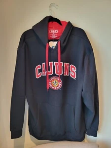 Louisiana wütender CAJUNS Kapuzenpullover Universität von Louisiana at Lafayette 2XL NEU - Bild 1 von 5