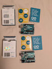 TWO Arduino UNO Rev3 Development Board, ATmega328P, Uno R3, A000066  Open box