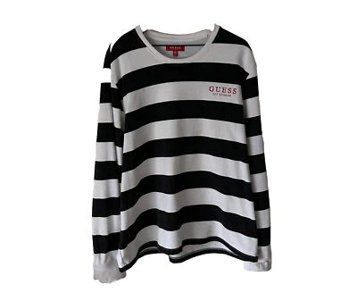 Guess suéter blanco y negro Foto 1 de 3