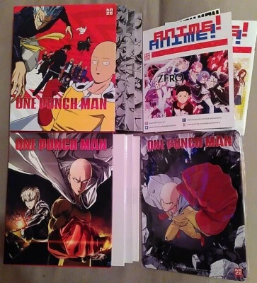 Anime One-Punch Man Blu Ray S1 + S2 Komplett Deutsch Schuber Wie Neu - Bild 1 von 4
