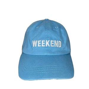 NWT STATE OF MINE Weekend Baseball Hat Light Blue Saturday + Sunday  See Details - Picture 1 of 11