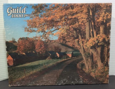 1000 Piece Guild Puzzle "Winding Road" Vintage NIB - Image 1 of 4