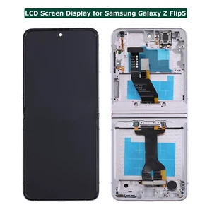 Inner OLED Display LCD Touch Screen Assembly For Samsung Galaxy Z Flip5 Lavender - Picture 1 of 6