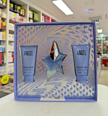 THIERRY MUGLER Mugler Angel - 25ml Eau De Parfum 3 Piece Gift Set - BRAND NEW & BOXED - Perfume