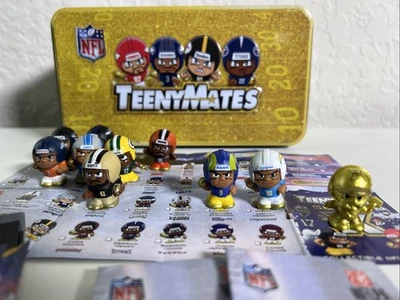 TeenyMates NFL Serie X Lata 10 Figuras Raro Oro Entrenador Ryan Garrett Stafford Foto 1 de 4