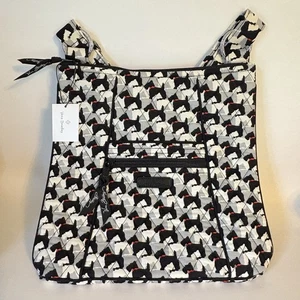 Vera Bradley Signature Print Scottie Dogs Hipster Crossbody Bag MSRP $60 NWT - Picture 1 of 9