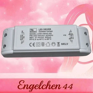 Transformador controlador LED BRILLANTE LD50-08042-ND DC 27-42 V 800mA 30 vatios - Imagen 1 de 1