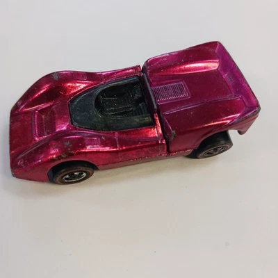 Carro Hot Wheels Redline McLaren M6A 1968 vermelho fabricado em Hong Kong - Imagem 1 de 4