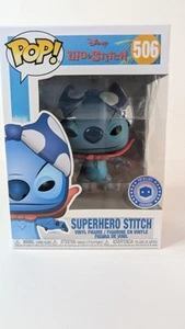 Funko Pop! Disney Lilo Stitch Superhero Stitch #506 PIAB Exclusive - Bild 1 von 12