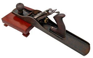 Antiguo avión de madera Beverly Hardware Master Mechanic 17,5" -- suela corrugada - Imagen 1 de 10