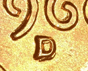 1960-D Lincoln - Repunched Mintmark RPM - 49 Error - D/D - Picture 1 of 3