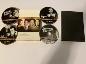 FILM NOIR FOX CLASSICS 4 DVD BLACK WIDOW LAURA CALL NORTHSIDE DANGEROUS CROSSING - Picture 1 of 16