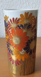 Seltene Rosenthal Porzellanvase von Rosemonde Nairac (signiert) - Bild 1 von 5