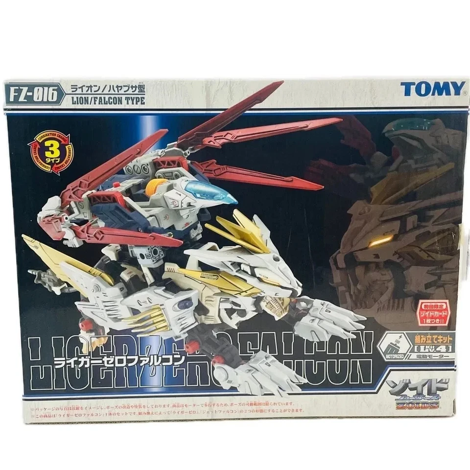 TOMY ZOIDS FZ-016 LIGGERZEROFALCON Liger Zero Falcon BC montado León/Halcón Foto 1 de 1