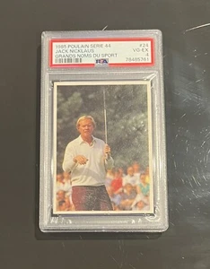 Poulain serie 44 1985 Jack Nicklaus #24 raro grandes nombres deportivos PSA 4 - Imagen 1 de 2