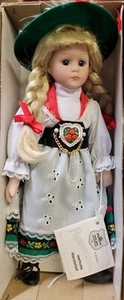 Gilde Handwerk Porzellan Holländische Puppe Neu in OVP - Bild 1 von 9