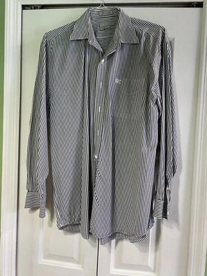 Men’s Cutter & Buck Striped Dress Shirt Size Large  - Image 1 of 2