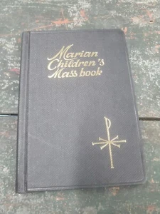 Vintage 1969 Marian Children's Mass Book. Hardcover. Catholic Book - Bild 1 von 10