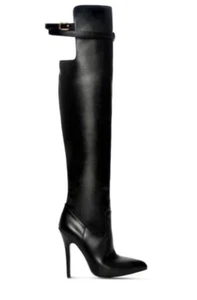 ALTUZZARA X TARGET BLACK OVER THE KNEE BOOTS SIZE 9 NWT - ICONIC!!! - Picture 1 of 6