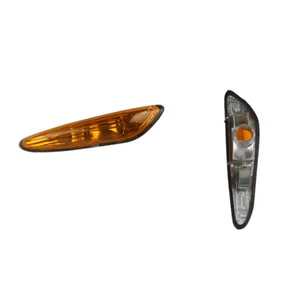 L+R Set Side Marker Signal Light Yellow Lens Repeater For BMW E46 3-Series 02-05 - Imagen 1 de 5