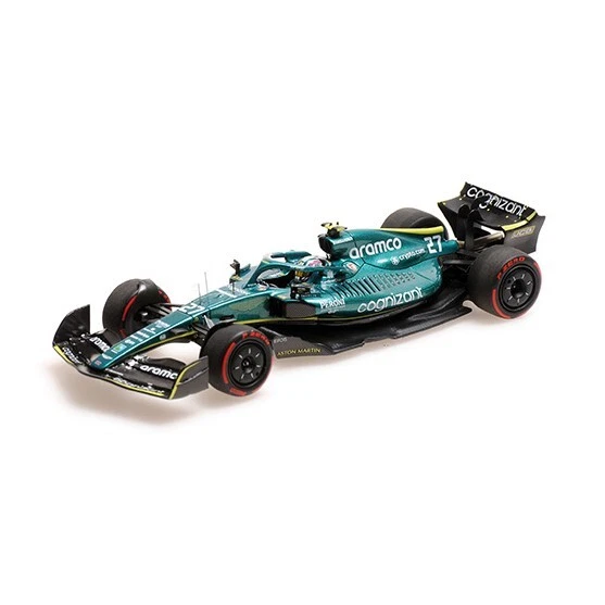 Minichamps 417220127 1/43 Aston Martin Amr22 #27 Nico Hulkenberg Bahrain Gp 2022