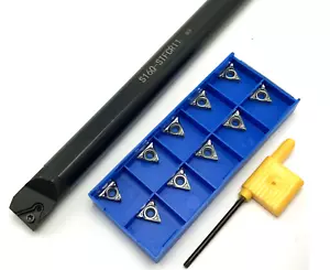12 mm VÁSTAGO INDEXABLE CORTADOR DE GIRO STFCR09 TCGT090204 INSERTO DE CARBURO EE. UU. - Imagen 1 de 1