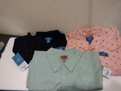 Men's Button Up Shirts Big Tall  (3 Shirt Bundle) $30 - Image 1 of 4