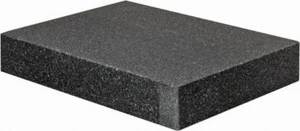 Black Granite Inspection Surface Plate, 12" Long x 9" Wide x 2" Thick, no Ledge - Picture 1 of 1