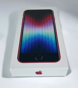 Apple iPhone SE 3. Gen (Cricket) 4,7 Zoll Retina 128GB (PRODUCT)RED - Open Box - Bild 1 von 8