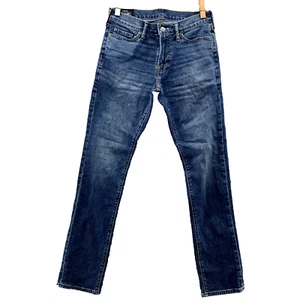 Abercrombie & Fitch Langdon Skinny Jeans Men 29x30* Whisker Indie Preppy Classic - Picture 1 of 13