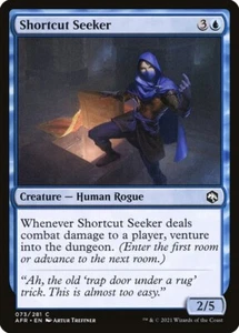 MTG Magic AFR D&D Forgotten Realms - 1x EN NM 073 C Shortcut Seeker - Picture 1 of 1