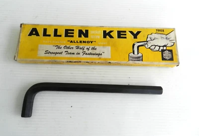 ALLEN KEY WRENCH 5/8"  "ALLENOY" LONG ARM  #70018 WITH ORIGINAL BOX - USA - Image 1 of 3