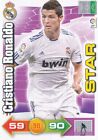 Cristiano Ronaldo ? Star Real Madrid Carta Card Adrenalyn Liga 2011 Panini #2
