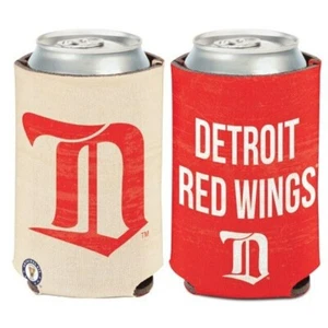 Detroit Red Wings NHL Vintage Can Cooler Two-Sided Design - Picture 1 of 1