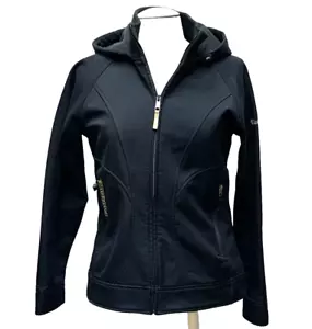 Columbia Purdue Jacke schwarz Full Zip Fleece gefüttert Kapuze Damen Medium - Bild 1 von 11