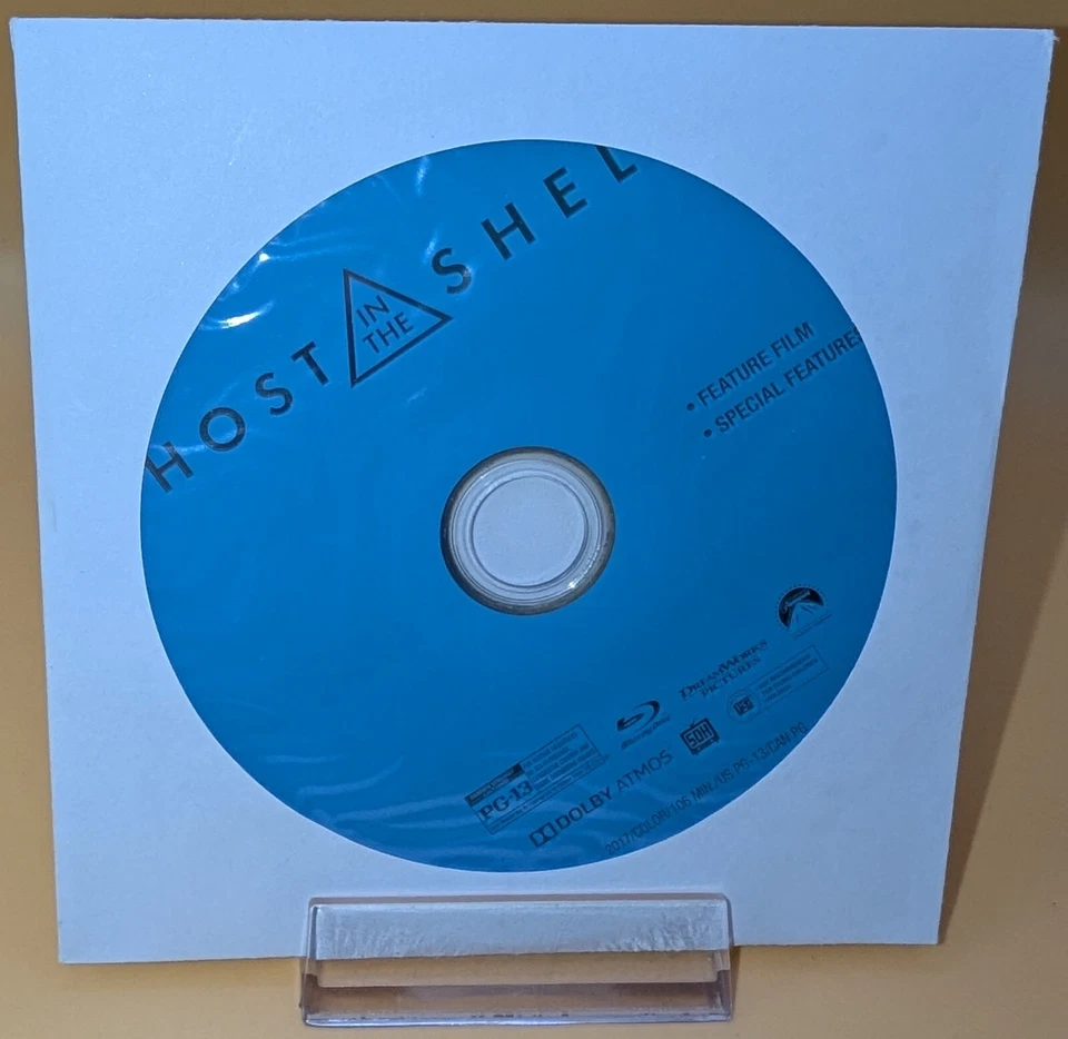 USED Blu-Ray Ghost In The Shell (2017) (NO CASE) - Image 1 of 1