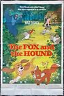 Fox and the Hound Original UK Double Quad Movie Poster Walt Disney 1981