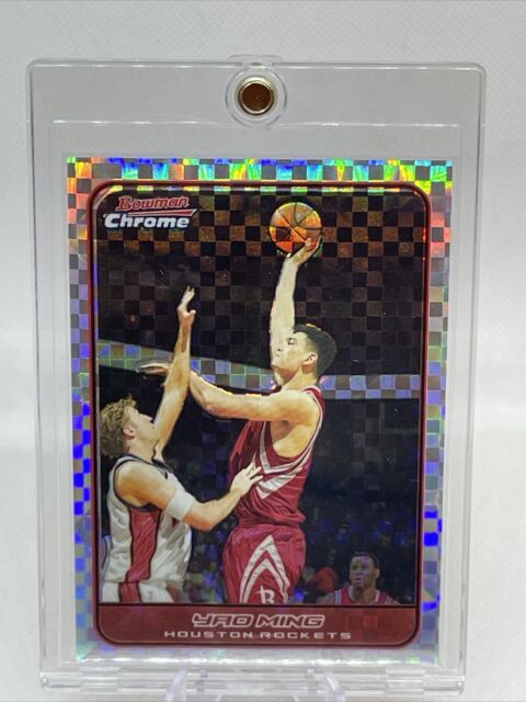 2003 Bowman Chrome Gold Refractor #1 Yao Ming /50 PSA 10 – Burbank  Sportscards