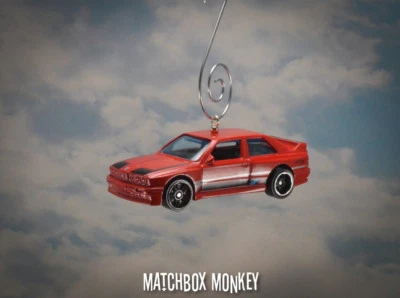 BMW 3.0 CSL 1973 adorno de Navidad 1/64 Adorno Racing E30 coche de carreras rally Foto 1 de 4