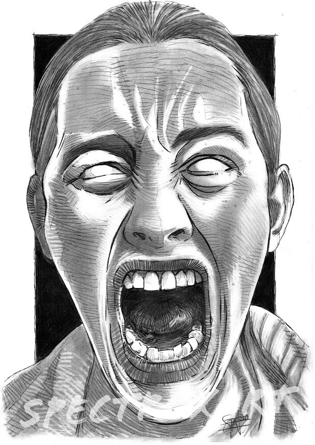 THE HAUNTING OF HILL HOUSE ORIGINAL ART "Nell" by Spectroxart - Image 1 of 1