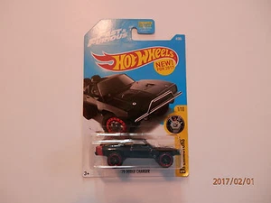2017 Hot Wheels HW 4/365 Experimotors 1/10 Fast & Furious '70 Dodge Charger! n - Picture 1 of 1