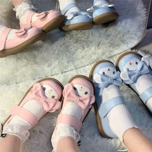 KUROMI My Melody Cinnamoroll JK Shoes Uniform PU Princess Mary Jane Flats Shoes - Picture 1 of 14