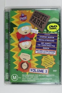 South Park : Volume 3 : (DVD, 1999) - Region 4 - Preowned - Tracked (D951) - Picture 1 of 2